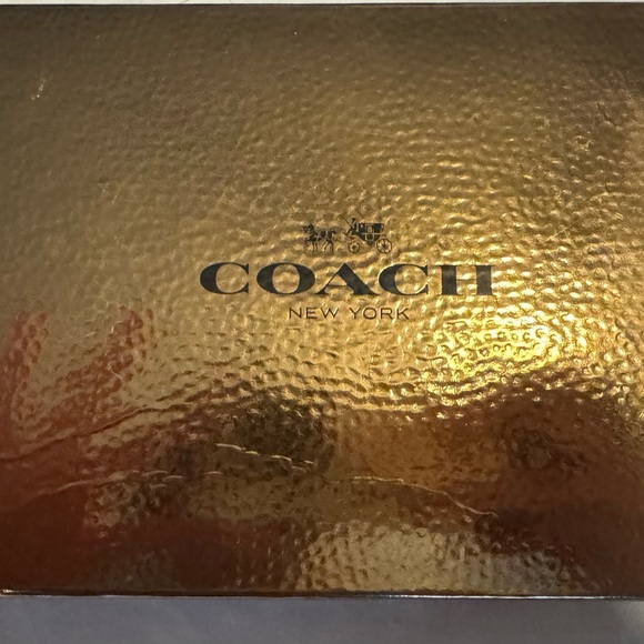 Coach Black Textured Wallet - Picture 1 of 4